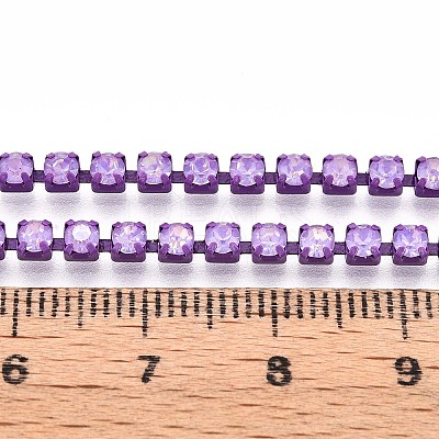 Iron Rhinestone Cup Chains CH-T006-05A-05-1