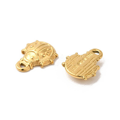 Manual Polishing 304 Stainless Steel Charms STAS-P335-44G-1
