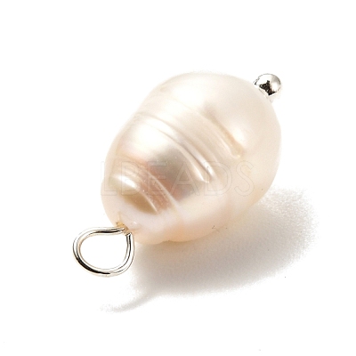 Natural Cultured Freshwater Pearl Pendants X-PALLOY-JF00942-02-1