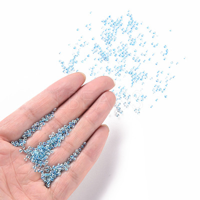 11/0 FGB Grade A Transparent Glass Seed Beads X-SEED-N001-E-321-1