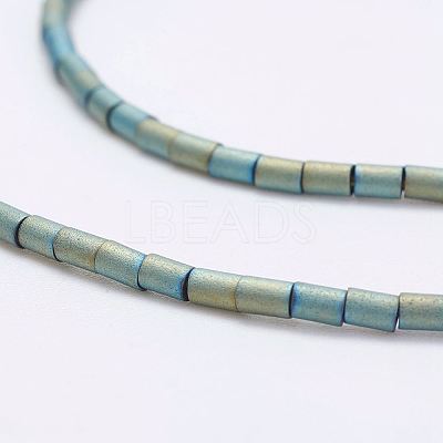 Electroplate Non-Magnetic Synthetic Hematite Strands G-K259-14A-1