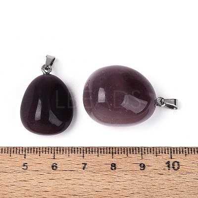 Cat Eye Pendants G-N360-07P-04-1