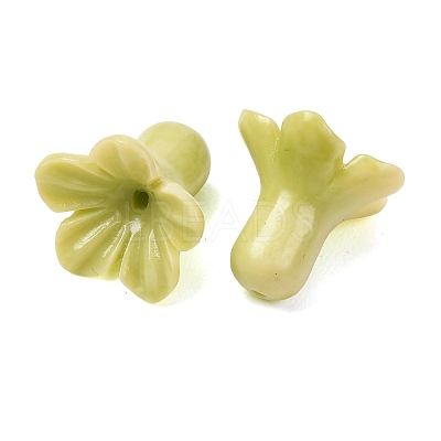 Dyed Synthetic Coral Carved Beads GG-CBAE64B-02B-03-1