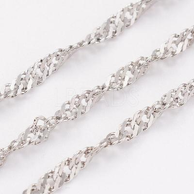 Tarnish Resistant 304 Stainless Steel Singapore Chains CHS-H007-13P-1
