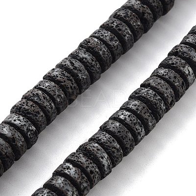 Natural Lava Rock Beads Strands G-H303-C09-1