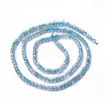 Natural Apatite Beads Strands G-G991-C03-1