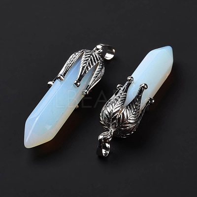 Opalite Big Pointed Pendants G-E059-03AS-10-1