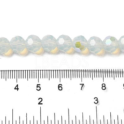 Imitation Jade Glass Beads Strands EGLA-A035-J8mm-L06-1