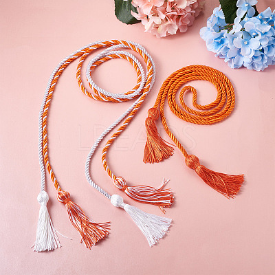 6Pcs 3 Style Polyester Tassel Big Pendant Decorations FIND-TA0001-50-1