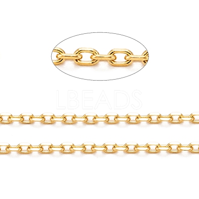 Ion Plating(IP) 304 Stainless Steel Cable Chains CHS-H009-02G-1