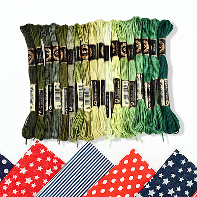 6-Ply Polyester Embroidery Floss OCOR-WH20074-01B-04-1