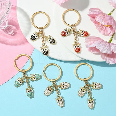 Alloy Enamel Keychain KEYC-YW00078-01-1