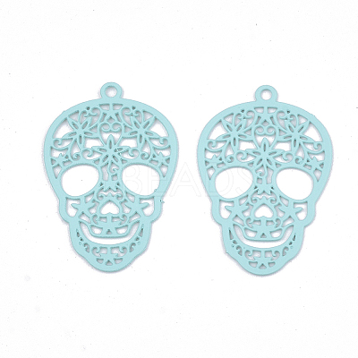 430 Stainless Steel Filigree Pendants LS-X-STAS-S108-23C-1