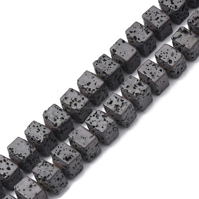 Natural Lava Rock Beads Strands G-F740-13-1