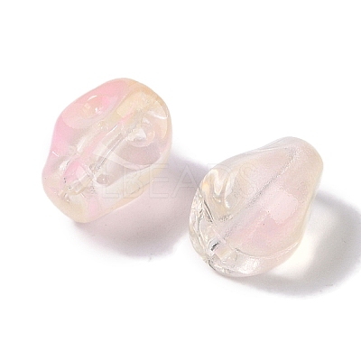 Baking Paint Glass Beads GLAA-S202-17E-1