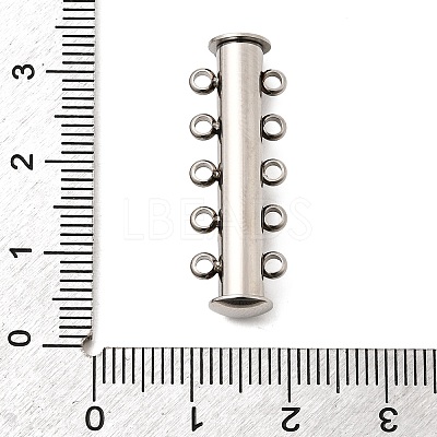 304 Stainless Steel Slide Lock Clasps STAS-F350-05D-P-1