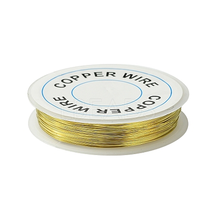 Copper Jewelry Wire CWIR-CW0.4mm-07-1