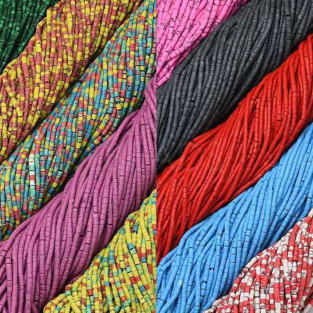 Dyed Synthetic Turquoise Beads Strands G-D356-B02-1