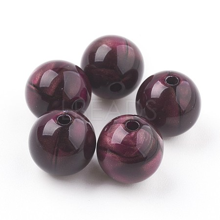 Acrylic Beads MACR-E025-21C-16mm-1