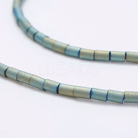 Electroplate Non-Magnetic Synthetic Hematite Strands G-K259-14A-1