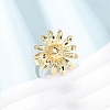 Brass Cuff Open Rings LS-RJEW-Z129-02G-01-2