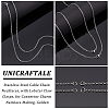 Unicraftale Half Finished 304 Stainless Steel Cable Chain Necklaces STAS-UN0038-66P-5
