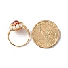 Natural Red Agate Finger Ring for Girl Women X1-RJEW-TA00012-2-7