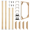 Wood Oil Painting Frame DIY-WH0671-376C-1