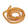 Electroplate Glass Beads Strands EGLA-A034-T6mm-L01-2