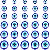 Resin Evil Eye Cabochons CRES-NB0001-15-1