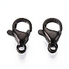 304 Stainless Steel Lobster Claw Clasps STAS-T065-10mm-34B-1