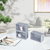 Rectangle Acrylic Minifigures Display Case ODIS-WH0025-223A-6