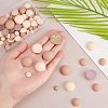 6 Style Opaque Acrylic Beads SACR-CA0001-15-3