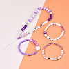 DIY 28 Style Resin & Acrylic & ABS Beads Jewelry Making Finding Kit DIY-NB0012-03H-4