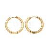 Ion Plating(IP) 304 Stainless Steel Huggie Hoop Earrings EJEW-F111B-21mm-G-2