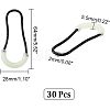30Pcs Luminous Plastic Zipper Pulls FIND-CA0005-31-3