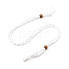 Braided Wax Rope Cord Macrame Pouch Necklace Making NJEW-J007-02-2