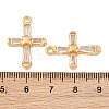 304 Stainless Steel & Glass Pendants GL-CBA5A59-02G-03-3