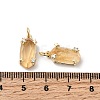 Faceted Natural Citrine Pendants KK-Z137-14G-02-3