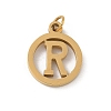 304 Stainless Steel Charms
with Jump Ring LS-STAS-R001-02G-R-1