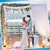 Gradient Color Organza Pleated Lace Ribbon DIY-GA0005-88B-6