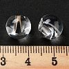 Acrylic Beads X-OACR-U005-08B-3