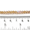 Electroplate Transparent Glass Beads Strands LS-EGLA-A035-T4mm-L17-4