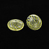 Transparent Handmade Blown Glass Globe Beads X-GLAA-T012-18-2