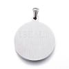 304 Stainless Steel Pendants STAS-G124-08P-2