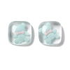 Transparent Resin Cabochons RESI-G034-A07-2