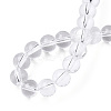Transparent Glass Beads Strands X-GLAA-T032-T6mm-13-4