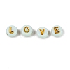 Plating Acrylic Beads PACR-T017-02A-2