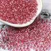 6/0 Transparent Inside Colours Glass Seed Beads SEED-P006-01A-10-1