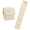 1Pc PU Leather Jewelry Rolls ABAG-CL0001-43D-7